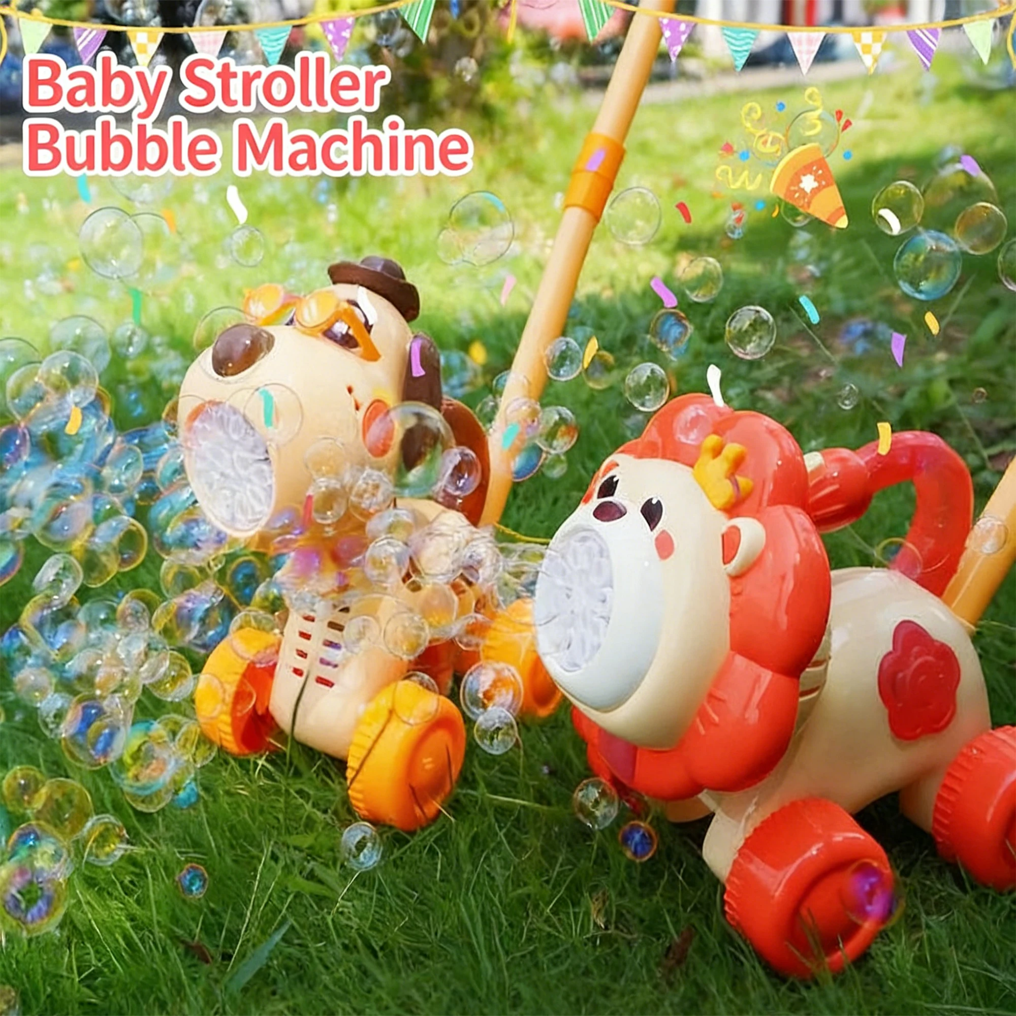Soap Making Cold Process - 2in1 Electric Bubble Cart Dog Lion