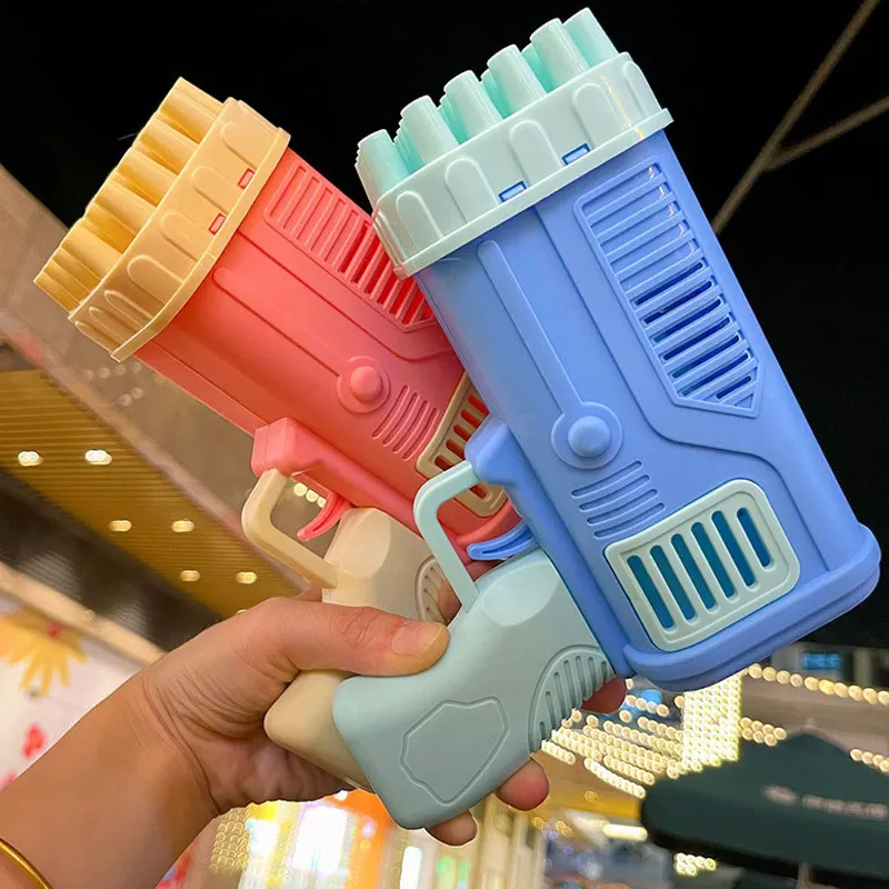 Bubble Gun Kids Toys Rocket 32 - Soap Making Cold Process 评论和价格