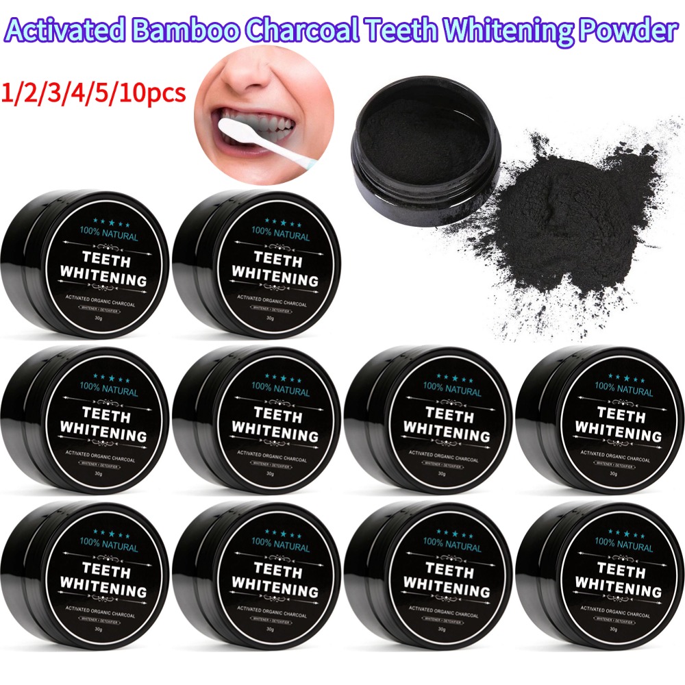 Teeth Whitening Powder Natural - Activated Charcoal Powder 评论和价格